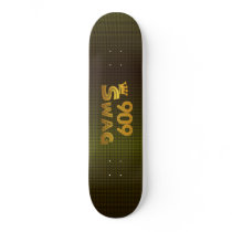909 Area Code Swag Skateboard Deck