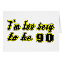 90 birthday designs card