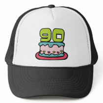90 Year Old Birthday Cake Hat