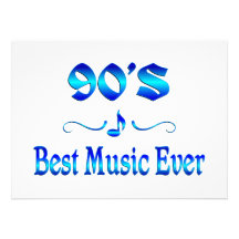 90s Best Music Invites