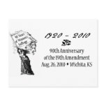 90th Amendment Celebration   postcard