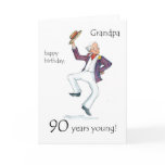 90th Birthday Card for a Grandfather