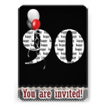90th Birthday Invitation