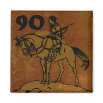 90th Birthday magnets