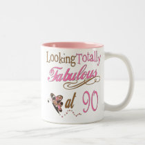 90th Birthday mugs
