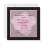 90th Birthday Party Invitation - Rose for 90th