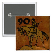 90th Birthday buttons