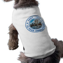 911 10 Year Anniversary Doggie Shirt