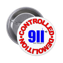 911 CONSPIRACY BUTTON