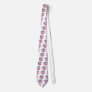 911 memorial with american flag and twin towers neck ties