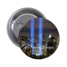 911 never forget Button