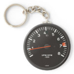 911 rev counter, air-cooled rpm gauge keychains
