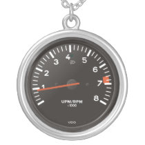 911 rev counter, air-cooled rpm gauge necklace