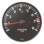 911 rev counter, air-cooled rpm gauge stickers