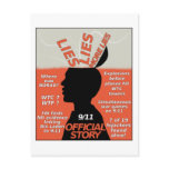 911 Truth Official Story Lies Post Card