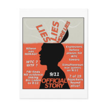 911 Truth Official Story Lies Post Card