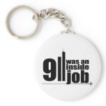 911 was an inside job key chains