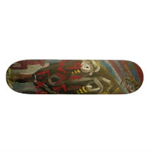 911 WAS FIXED MINI SKATEBOARD DECK