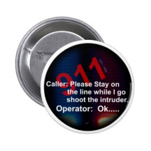 911caller pinback button