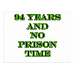 94 No prison time Post Card