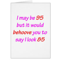 95 Behove You cards