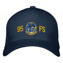 95 FS Wool Flex Fit Golf Hat Embroidered Hat