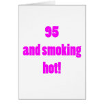 95 Smoking Hot Greeting Card