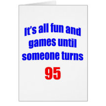95 Someone turns 95 Card