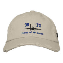 95FS F-15 Golf Hat Embroidered Baseball Cap