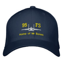 95FS F-15 Golf Hat with Callsign Embroidered Hat