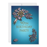 95th Birthday party invitation
