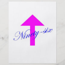 96 Arrow Personalized Flyer