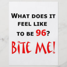 96 Bite Me! Full Colour Flyer