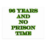 96 No prison time Postcard
