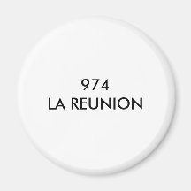 974LA REUNION AIMANTS POUR RÉFRIGÉRATEUR