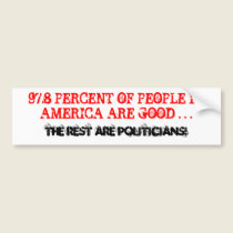 97.8% bumper stickers