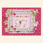 97th birthday scrapbooking style cards