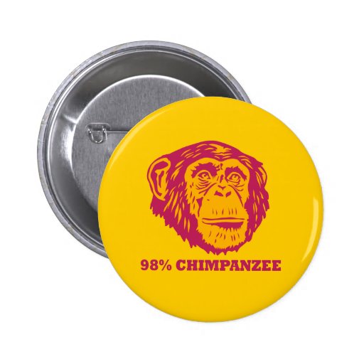 98% Chimpanzee Pins