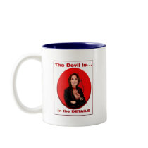 999 becomes 666 Funny Satire Bachmann 2012 Mug