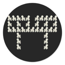999 ROUND STICKERS