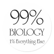 99% Biology Stickers