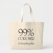 99% Coroner Canvas Bags