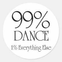 99% Dance Sticker