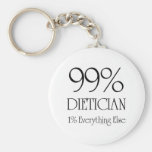 99% Dietician Key Chains