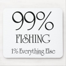 99% Fishing Mouse Pads