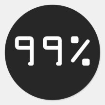 99 percent sticker