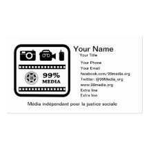 99Media calling cards Business Card Template