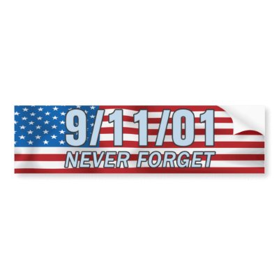 9 / 11 / 01 Bumper Sticker by politstickers