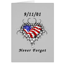9/11/01 Patriotic Tattoo
