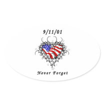 9/11/01 Patriotic Tattoo